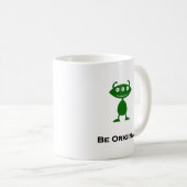 Triple Eye Be Original groen Koffiemok (Voorkant rechts)