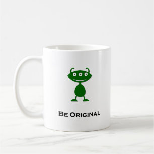 Triple Eye Be Original groen Koffiemok