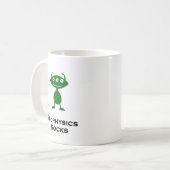 Triple Eye Biofysica Rocks groen Koffiemok (Voorkant links)