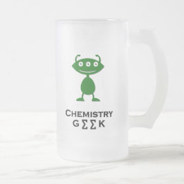 Triple Eye Chemistry Geek groen Matglas Bierpul