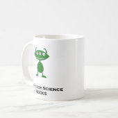 Triple Eye Computer Science Rocks groen Koffiemok (Voorkant links)