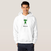 Triple Eye Gelooft groen Hoodie (Voorkant volledig)