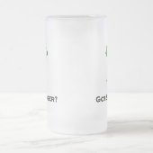 Triple Eye Got Swagger groen Matglas Bierpul (Center)