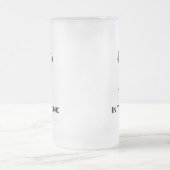 Triple Eye in de Zone groen Matglas Bierpul (Center)