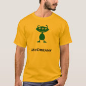 Triple Eye McDreamy groen T-shirt (Voorkant)