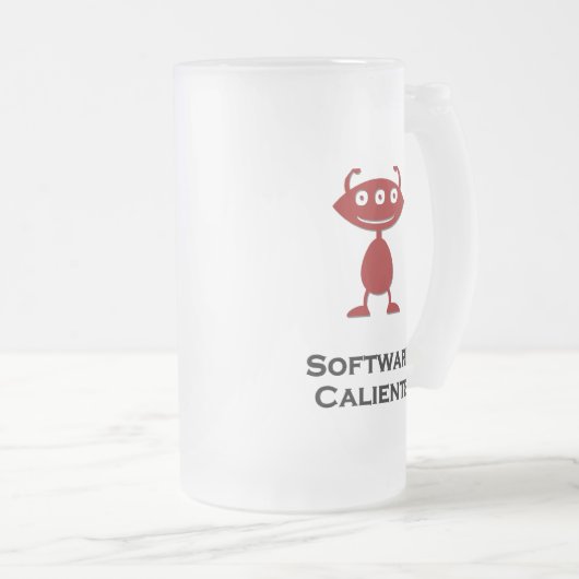 Triple Eye Software gekalibreerd Matglas Bierpul (Voorkant rechts)