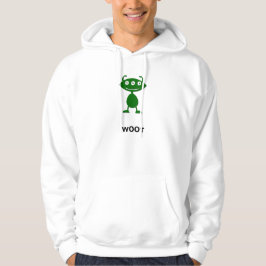 Triple Eye w00t groen Hoodie