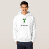 Triple Eye Wees Geweldige groen Hoodie (Voorkant volledig)