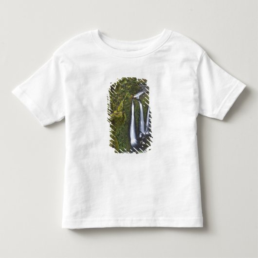 Triple Falls, Columbia River Gorge Kinder Shirts (Voorkant)