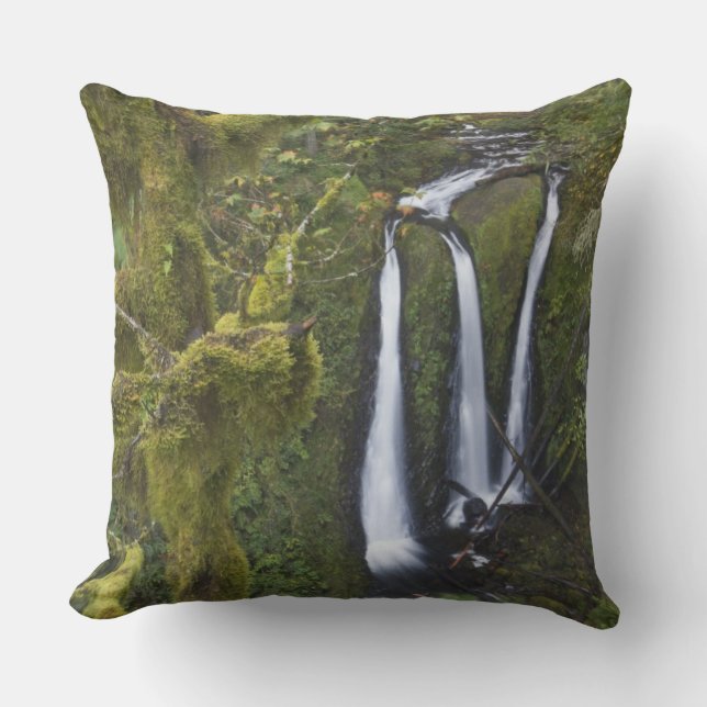 Triple Falls, Columbia River Gorge Kussen (Voorkant)