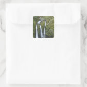 Triple Falls, Columbia River Gorge Vierkante Sticker (Tas)