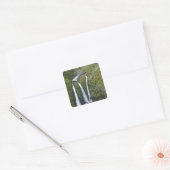 Triple Falls, Columbia River Gorge Vierkante Sticker (Envelop)