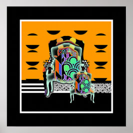 Triple Geo Fauteuils Poster