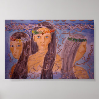 Triple Goddes Poster