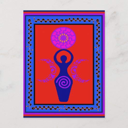 Triple Goddess Briefkaart (Voorkant)
