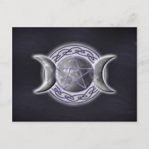 Triple Goddess Briefkaart