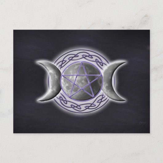 Triple Goddess Briefkaart (Voorkant)