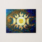 Triple Goddess Crowned Legpuzzel (Horizontaal)