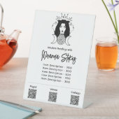 Triple Goddess Hecate Zwart & Wit Prijslijst Reclamebord Met Voetstuk (Insitu)