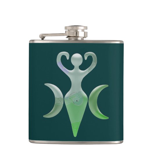 Triple Goddess Heupfles (Voorkant)
