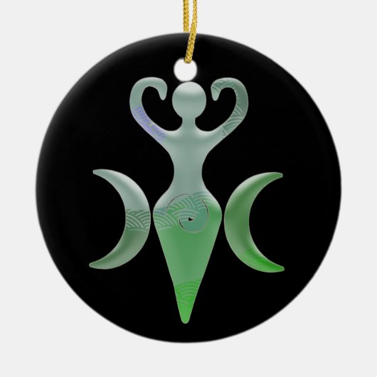 Triple Goddess Keramisch Ornament (Voorkant)