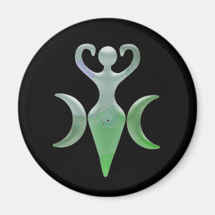 Triple Goddess Magneet