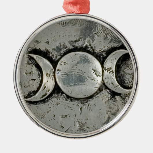 Triple Goddess Metalen Ornament (Voorkant)