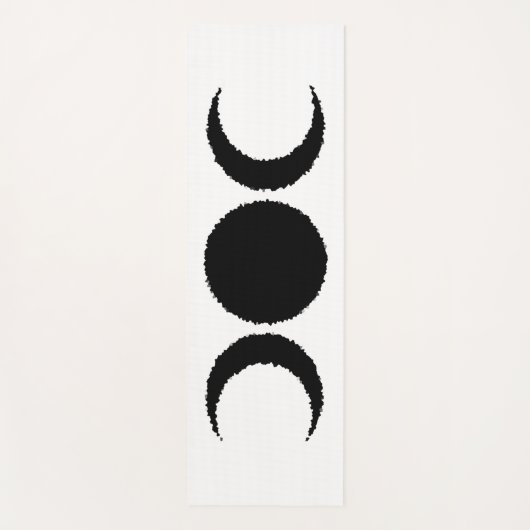 Triple Goddess Moon Yoga Mat (Voorkant)