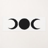 Triple Goddess Moon Yoga Mat (Voorkant (horizontaal))
