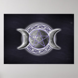 Triple Goddess Poster