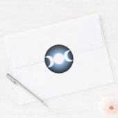 Triple Goddess Ronde Sticker (Envelop)
