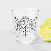 Triple Goddess Shot Glass Shot Glas (Voorkant)