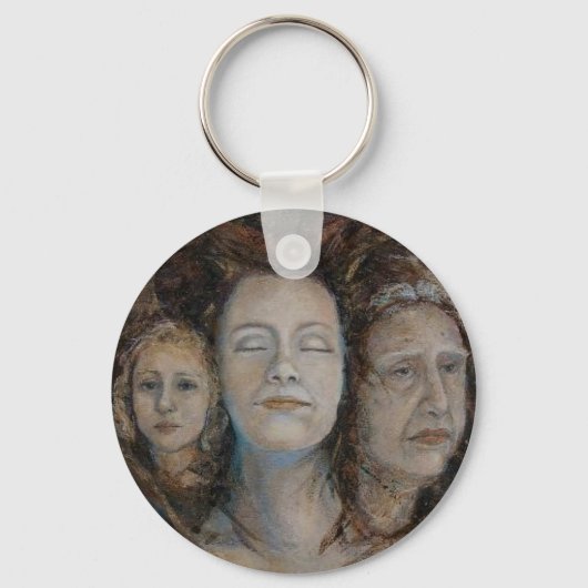 Triple Goddess Sleutelhanger (Voorkant)