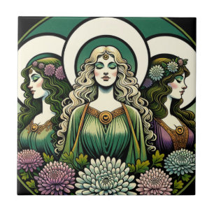 Triple Goddess Tegeltje