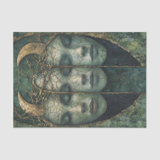 Triple Goddess Tissuepapier (Voorkant)