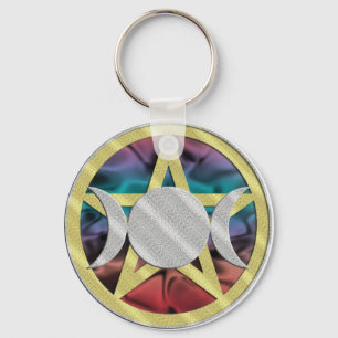 Triple Goddess Wicca Sleutelhanger