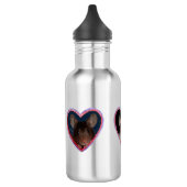 Triple Heart Mice Water Bottle Waterfles (Links)
