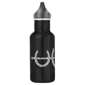 Triple Hoefijzer w Crop Sport Bottle (licht) Waterfles (Links)