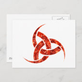 Triple Horn van Odin Briefkaart (Voorkant / Achterkant)