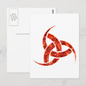 Triple Horn van Odin Briefkaart (Voorkant / Achterkant)