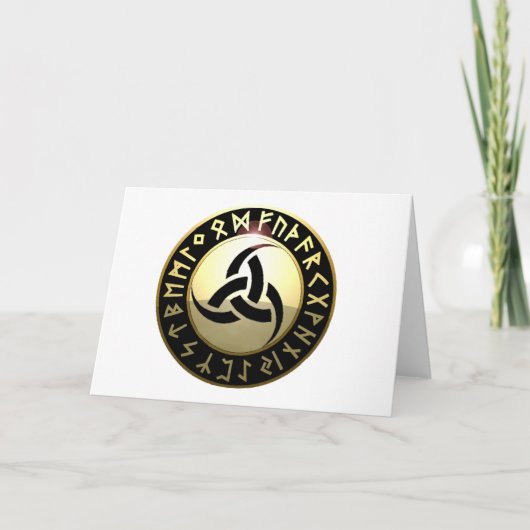 Triple Horn van Odin Kaart (Voorkant)