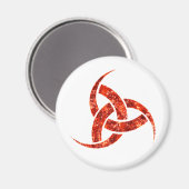 Triple Horn van Odin Magneet (Voorkant / Achterkant)