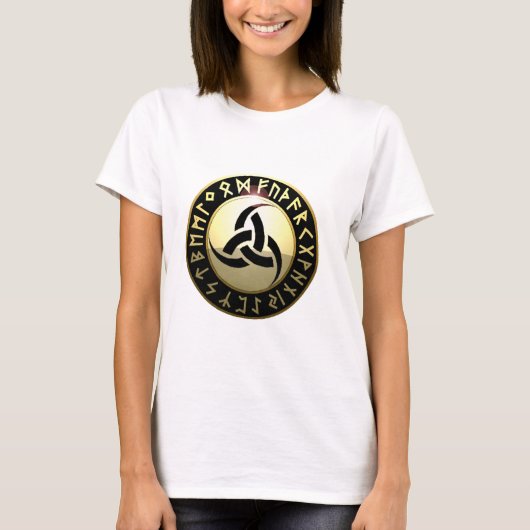 Triple Horn van Odin T-shirt (Voorkant)