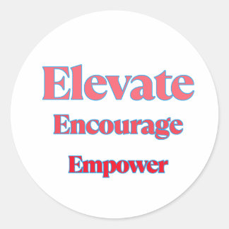 Triple Impact Ronde Sticker