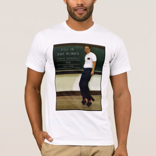 Triple Integrals T-Shirt (Voorkant)