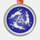 Triple Jackalope Ornament (Voorkant)