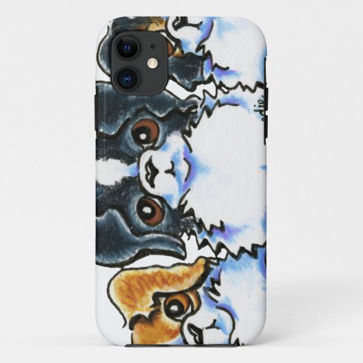 Triple Japanse Chin Case-Mate iPhone Case (Achterkant)