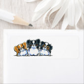 Triple Japanse Chin Etiket (Insitu)