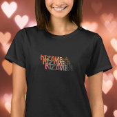 Triple Kizomba in graffiti stijl T-shirt