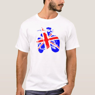 Triple met gecompliceerde snelheid t-shirt